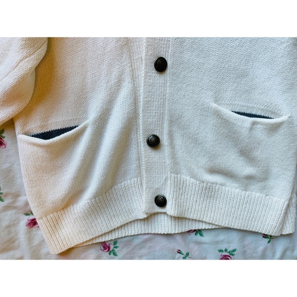 Rare Tommy Hilfiger Cardigan (with Hogwarts style patch) - Picture 4 of 9